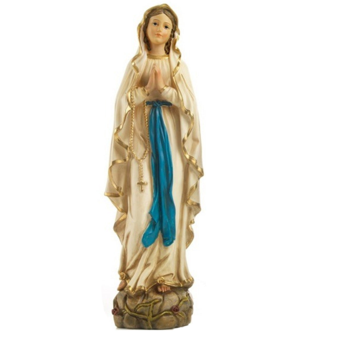 Statua Madonna di Lourdes - altezza 12cm