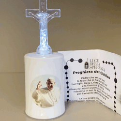 Kreuzlampe - Papst Franziskus