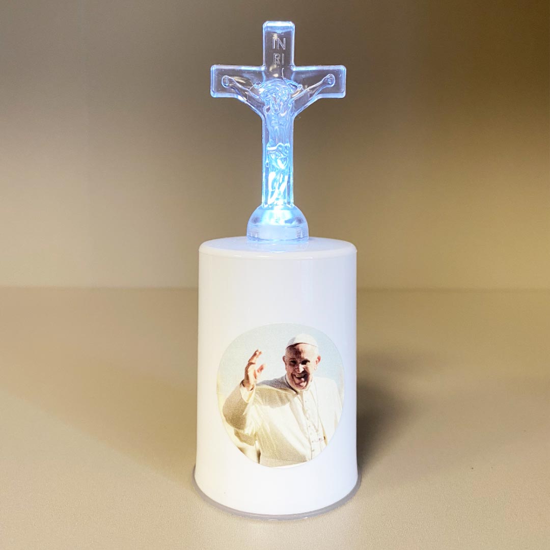 Kreuzlampe - Papst Franziskus