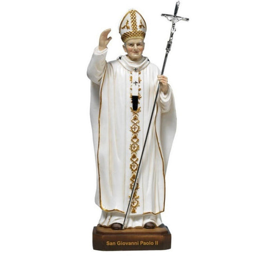 Statua San Giovanni Paolo II - altezza 12,5cm