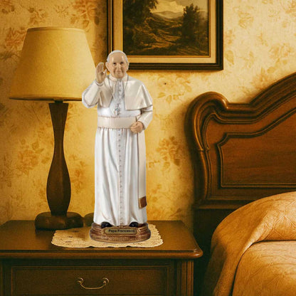 Statua Papa Francesco - altezza 20cm